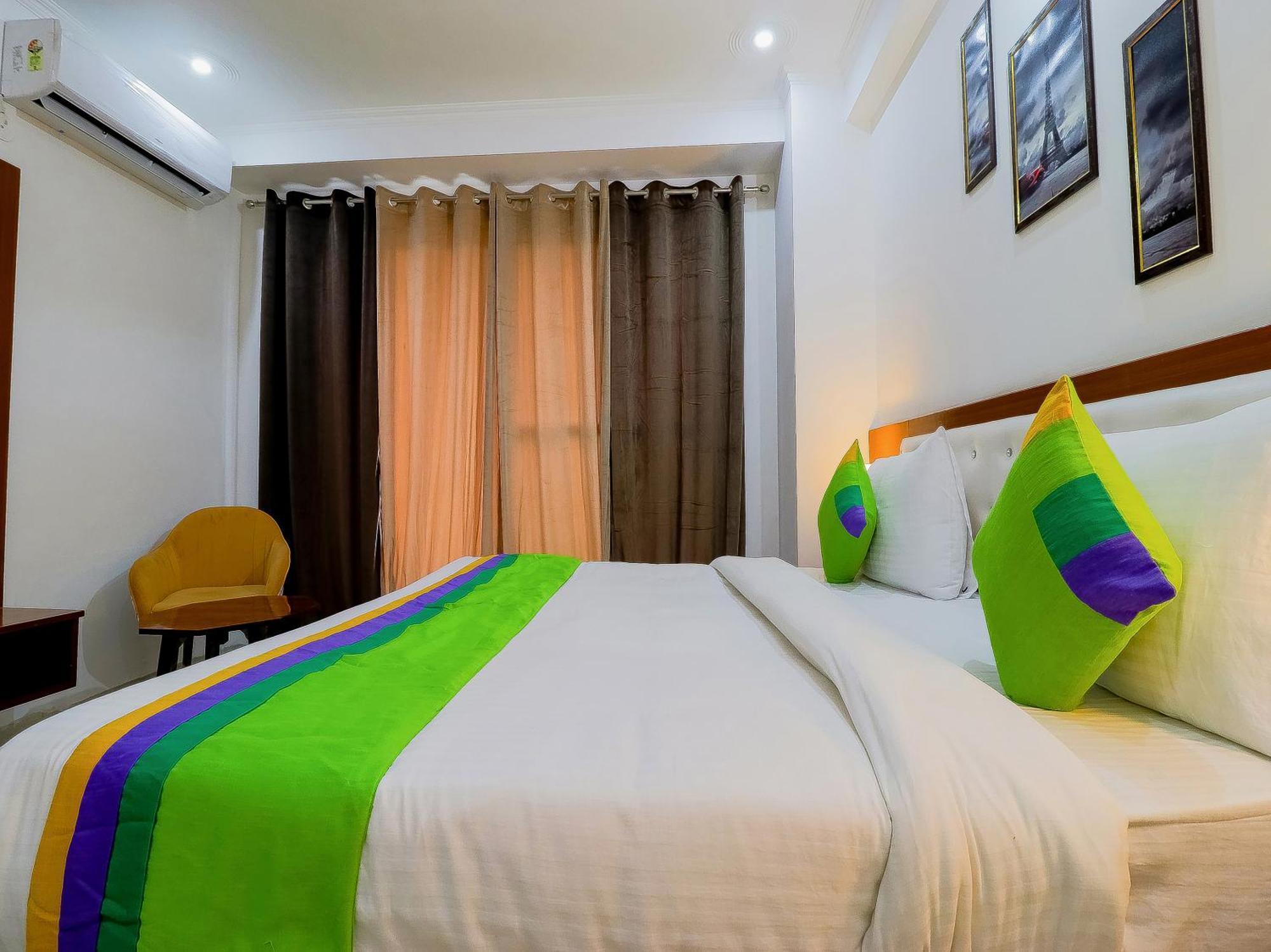 Treebo Rejoice 52 - 3Km From Huda City Metro Station Badshahpur Exterior foto
